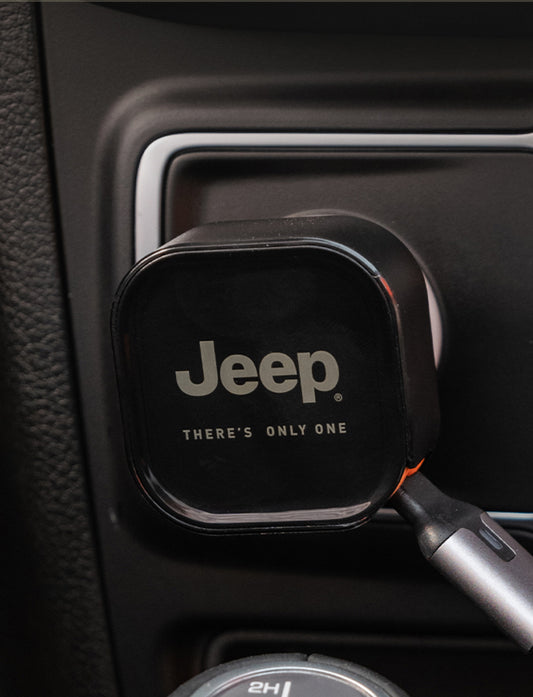 Fashionable car-mounted cigarette lighter charger